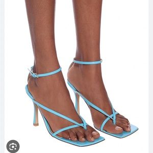 Bottega Veneta Blue stretch sandals 38.5